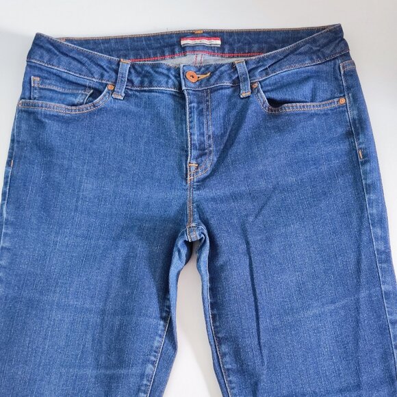 Tommy Hilfiger jeans straight denim blue women's size 10 - Picture 2 of 14